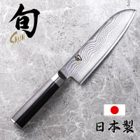 【KAI 貝印】旬 Shun Classic 日本製三德鋼刀17.5cm DM-0702(高碳鋼 日本製菜刀)