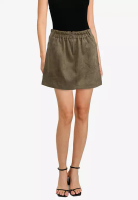 Heather Causal Mini Skirt