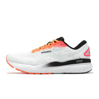 Brooks 慢跑鞋 Ghost 16 男鞋 白 橘 輕量 避震 魔鬼系列 運動鞋 1104181D170