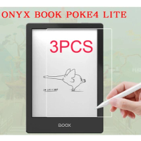 3PCS Soft PET screen protector for ONYX Boox poke 4 lite 6'' ereader ebook reader protective film