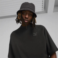 【PUMA】帽子 漁夫帽 保暖 防潑水 女 男 中性款 流行系列 運動 休閒 黑色(02488901)