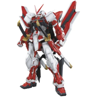 BANDAI GUNDAM MG 1/100 Gundam Astray RED FRAME Gundam Model Kids Assembled Robot Anime Action Figure Toys