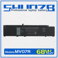 SHUOZB MV07R Laptop Battery For Dell G5 5000 5590 5500 5505 G3 15 3500 5500 Series 72WGV W5W19 JJRRD 0JJRRD 15.2V 68WH 4250mAh