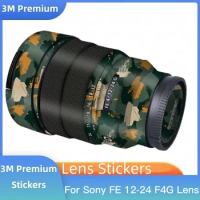 For Sony FE 12-24 F4 12-24mm F/4 G FE12-24mm FE1224mm F4G Camera Lens Sticker Coat Wrap Protective Film Body Decal Skin SEL1224G