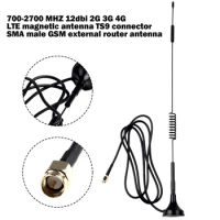 LTE Small Suction Cup Antenna 315MHz 2.4G Router Signal Enhancement Omnidirectional Antenna 700/900/1800/1900/2100/2700MHz