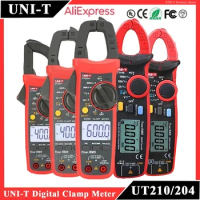 UNI-T UT210E UT210 UT204 Plus Clamp Meter Digital Professional Multimeter Pliers Ammeter Voltmeter Electrical Multi Tester