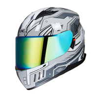 RNG品牌小紅書爆款摩托車頭盔雙鏡片機車頭盔電動車頭盔