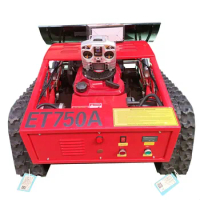 Slope Remote Control Lawn Mower High efficiency 16HP small lawn mower Electric Customized Color Lawn Mower Promotion