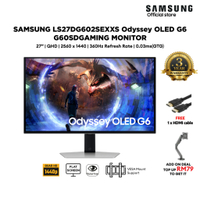 Samsung LS27DG602SEXXS Odyssey OLED G6 G60SD (27''/QHD/2560 x 1440/360Hz/0.03ms) Gaming Monitor