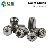 1pcs ER25 Chuck Chuck Tool Precision Collet Chuck 1-16mm CNC Milling Machine Chuck For Milling Lathe Tools And Spindle Motor