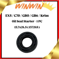 137245 Kick Starter Oil Seal 137X245 13.7X24.5 13 7 24 5 Starting Getah Enchor Oil Seal Engkor State