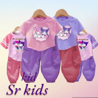 SETELAN KUROMY MY MELODY ANAK TERMUAH USIA 1-12 TAHUN BERBAHAN LEMBUT DAN ADEM
