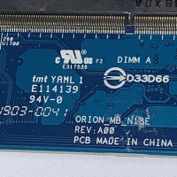 ORION MB N18E REV A00 CN-0900DH 0900dh 900dh FOR Dell Alienware m15 M17 motherboard sr3yy i7-8750h rtx2060 6g works perfectly