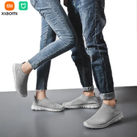 New Xiaomi Mijia Casual Shoes Ultralight Comfortable Men Women Sock Mouth Walking Sneakers Summer Soft Couples Net Surface Shoes