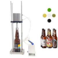 Pneumatic Beer Crown Cap Capping Machine Capper Soda Water Bottle Capper Steamwater Carbonated Drink