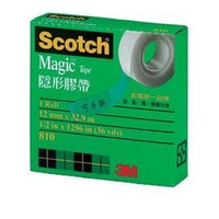 3M Scotch 810 隱形膠帶(12mm X 32.9m)