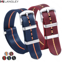 Quality Nylon Watch Strap 18mm 20mm 22mm for Seiko for Tudor Sport Military Band for Samsung Galaxy Watch 3/4/5 for Huawei Watch