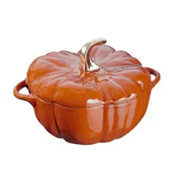 Pumpkin Enamel Cast Iron Cookware Induction Cooker Hotpot Cooking Pot Kitchen Household Multifunction Non-stick Kitchen Pots