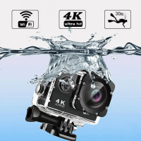 Camera Hành Động, Dành Cho Video Vg, WiFi, Chống Thấm Nước, Thích Hợp Cho Thể Thao Động Cơ, Máy Ghi 