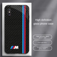 For XIAOMI  8Pro Stylish Glass Phone Case, Shockproof & Shatter-Resistant Protective Cover