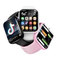 Kids phone watch with smart pluggable card for middle and high school students for boys and girls waterproof
