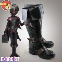 CoCos Game Identity V Exorcist Embalmer Cosplay Shoes Identity V Aesop Carl Cosplay Boots Unisex Role Play Any Size Shoes