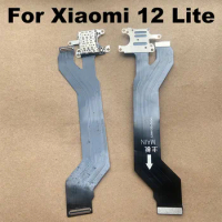 For Xiaomi 12 Lite Sim Card Reader Flex Cable Motherboard Flex Cable Smartphone Replacement Parts