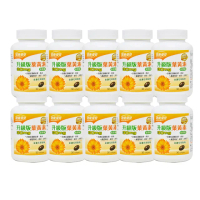 【永信藥品】健康優見 高單位葉黃素軟膠囊10瓶(30粒/瓶-添加蝦紅素.魚油.金盞花葉黃素30mg)