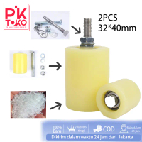 2pcs Roda Nilon Roller Pintu Pagar Roller Pintu Pagar 32*40mm