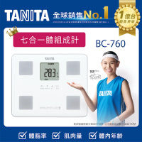 TANITA 七合一體組成計BC-760(球后戴資穎代言)