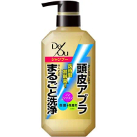 日本DeOu男仕頭皮徹底洗淨護理洗髮精(柑橘草本) 400ml