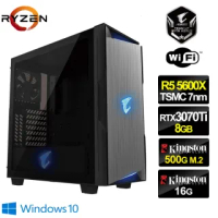【技嘉平台】R5六核{獅鷲上將W}RTX3070Ti獨顯Win10電玩機(R5-5600X/16G/500G_SSD/RTX3070Ti-8G)