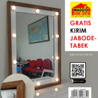 KACA MAKEUP - BEAUTY MIRROR LAMPU VANITY - BEAUTY MIRROR W/ LAMP