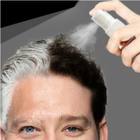 New White Hair Treatment Spray Herbal Cure Hair Growth Essence Oils Black Hair Oil Control Shampoo Moisturizing Hair Liquid