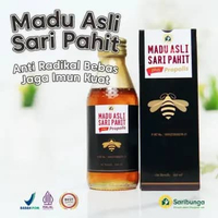 Madu Pahit Plus Propolis SARIBUNGA - Madu Pahit Hitam Propolis Plus Ekstrak Manggis Sirsak SARIBUNGA