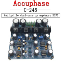Refer Accuphase Golden Throat C-245 Class A Preamplifier Circuit NE5532 JRC5534 OP Amp Two-stage Audio Amplifier Board Finished
