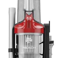 Dirt Devil Endura Reach Bagless Upright Vacuum Cleaner, UD20124V, Red
