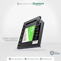 UGREEN SSD HDD Caddy Slim 9.5mm UGREEN Sata DVD Slot Hardisk 2.5" SSD 5TB 70657