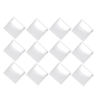 24 Pcs Acrylic Self-adhesive Mirror Small for Wall Full Body Sticker Square Tiles Home Decoration