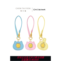 {可刷卡 打統編}周大福chiikawa聯名吉伊卡哇哈奇喵烏薩奇足金黃金金章掛件多款