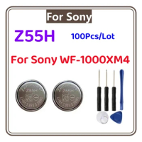 100pcs Z55H ZeniPower replacement CP1254 1254 for Sony WF-1000XM4 XM4 Bluetooth Headset Battery 3.85V 75mAh