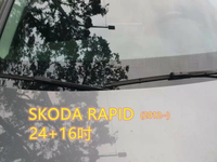 SKODA RAPID (2012~) 24+16吋 雨刷 原廠對應雨刷 汽車雨刷 軟骨雨刷 專車專用