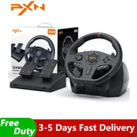 PXN V900 Gaming Steering Wheel Volante PC Racing Wheel 270°/900° Pedals for PC Windows/PS3/PS4/Switch/Xbox One/Xbox Series X/S