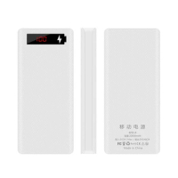 L8 LCD Display DIY 8x18650 Battery Case Power Bank Shell Portable External Box Without Battery Powerbank Protector