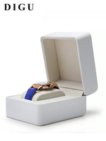 手錶盒 狄古新款珠寶包裝盒手鐲手鍊展示盒手錶盒子單個手錶收納盒可定製【MJ3900】