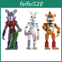 Five Nights At Freddy's Security Breach 5pcs Action Figures With Movable Joints For Fun
