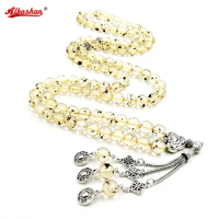 Tasbih 99 resin beads gift Eid ramadan Muslim Rosary arabic prayer beads islamic accessories on hand Misbaha Bracelets