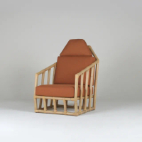 【山茶花家具】藤椅沙發-粗藤結構 高背椅ASG1-1H(高背休閒椅)