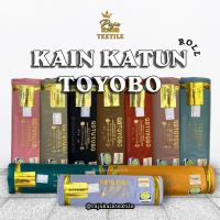 KAIN BAHAN KATUN TOYOBO ROLLAN ROYAL MIX RM ORIGINAL QUALITY IMPORT / KAIN COTTON JEPANG POLOS TOY