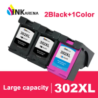 INKARENA 302XL Refill Ink cartridge replacement for hp302xl for hp 302 xl new Deskjet 1110 2130 2135 3630 3632 officejet 5220